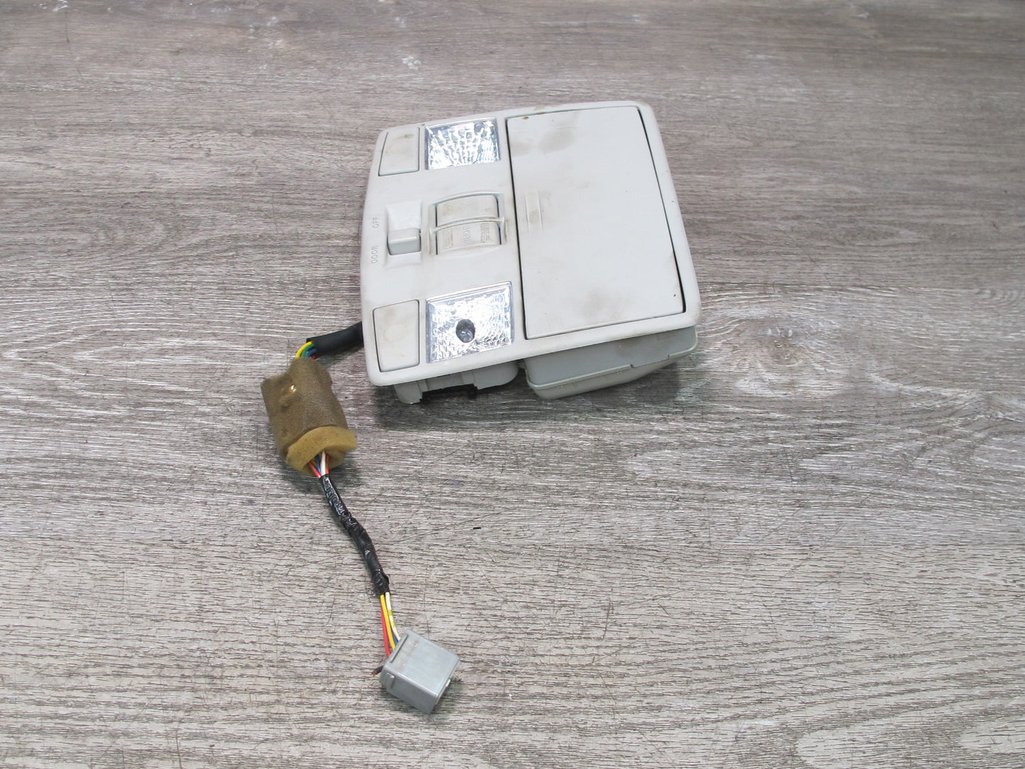 04-11 Mazda RX8 Overhead Interior Dome Reading MAP Light Lamp Storage Gray OEM