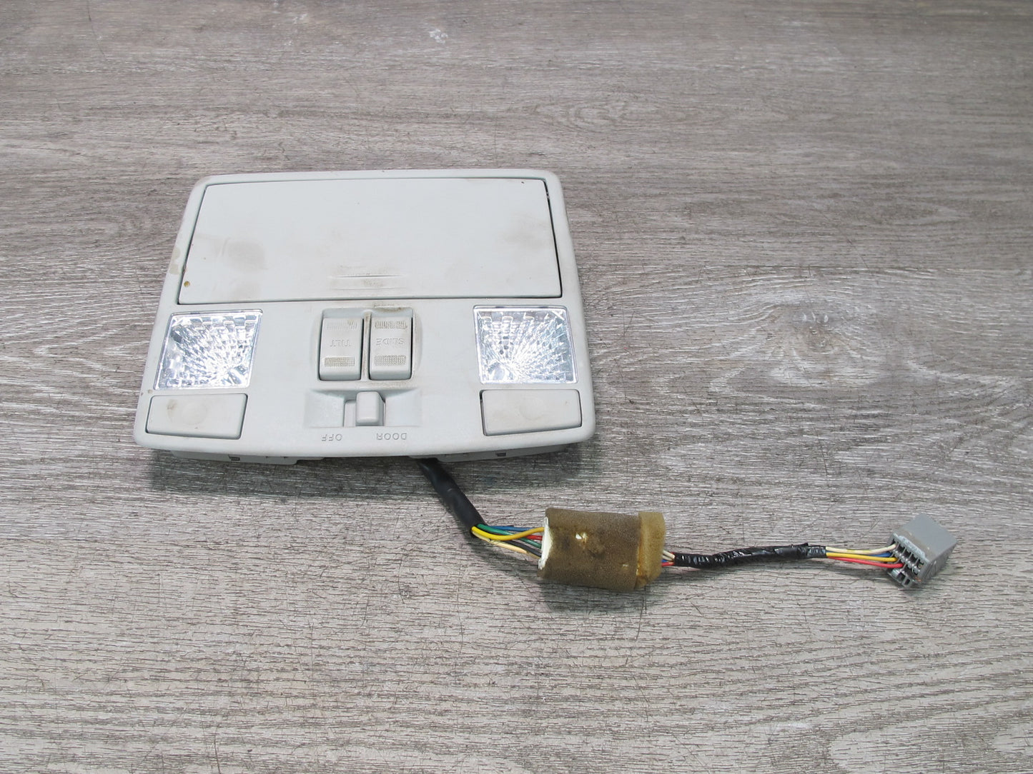 04-11 Mazda RX8 Overhead Interior Dome Reading MAP Light Lamp Storage Gray OEM