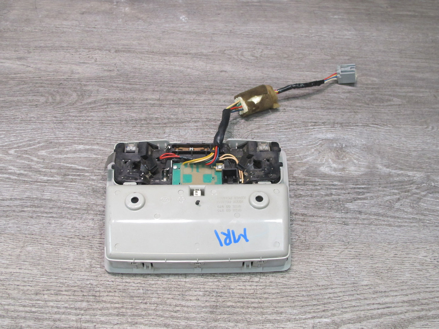 04-11 Mazda RX8 Overhead Interior Dome Reading MAP Light Lamp Storage Gray OEM