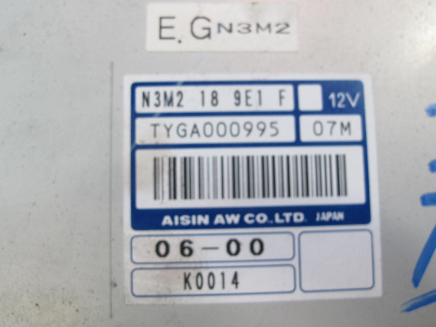 04-08 Mazda RX-8 A/T TCM Transmission Control Module w Mount N3M2-18-9E1F OEM