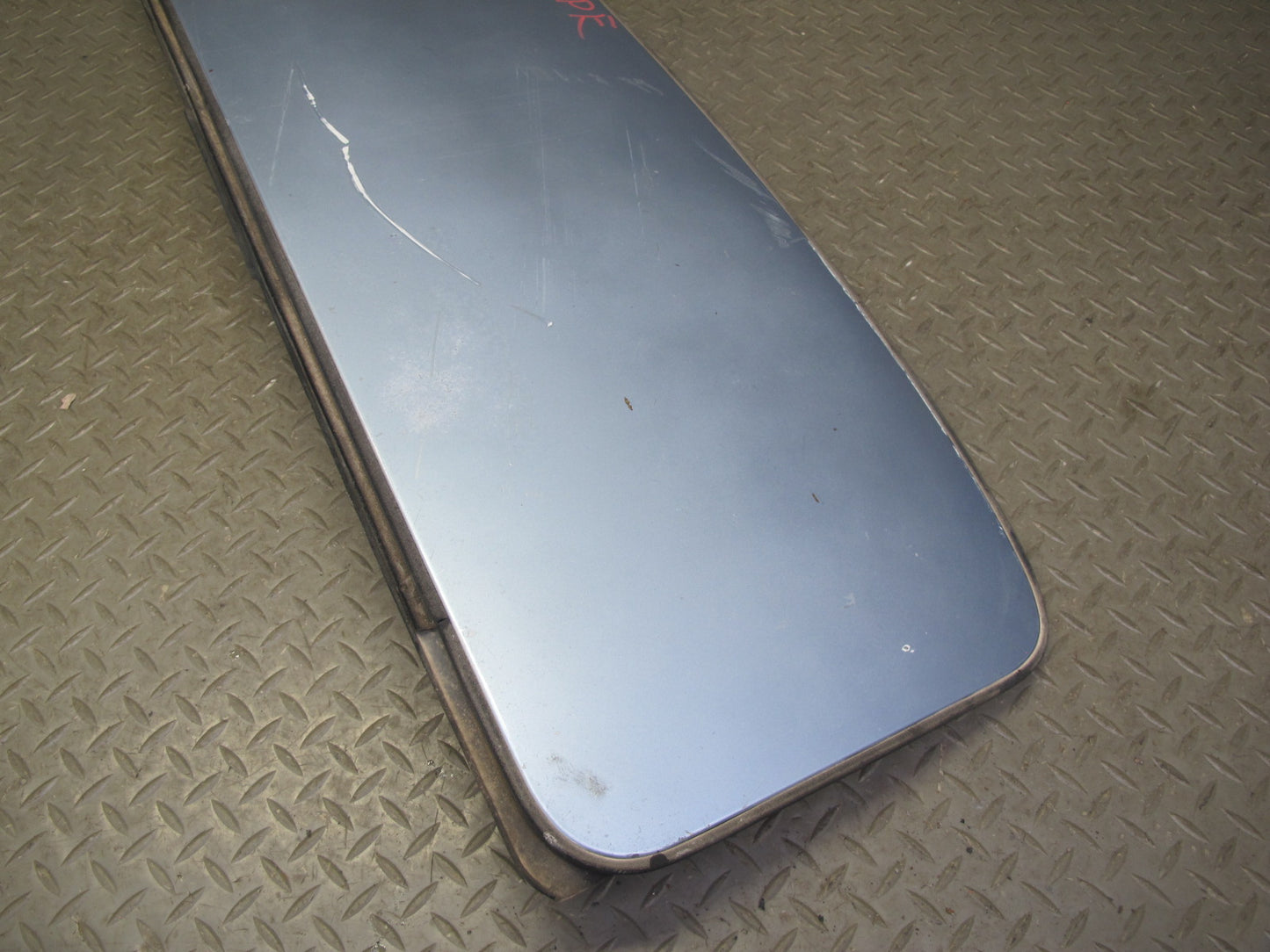 1984-1991 Porsche 928 S Upper Sunroof Moonroof Panel Cover Blue w Interior Trim