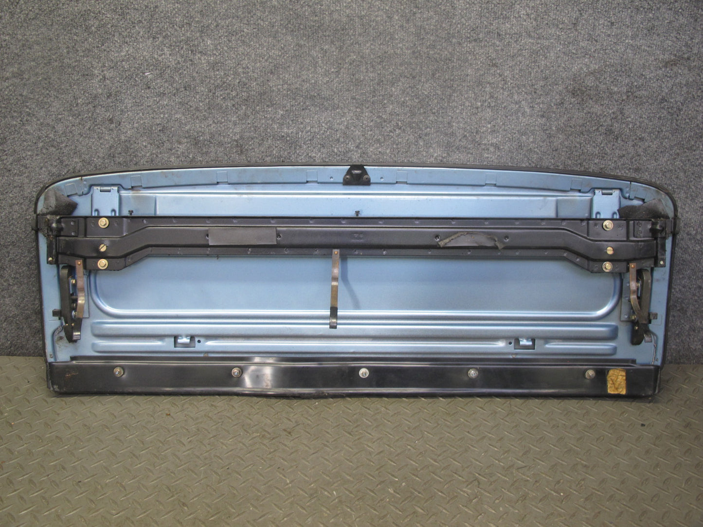 1984-1991 Porsche 928 S Upper Sunroof Moonroof Panel Cover Blue w Interior Trim