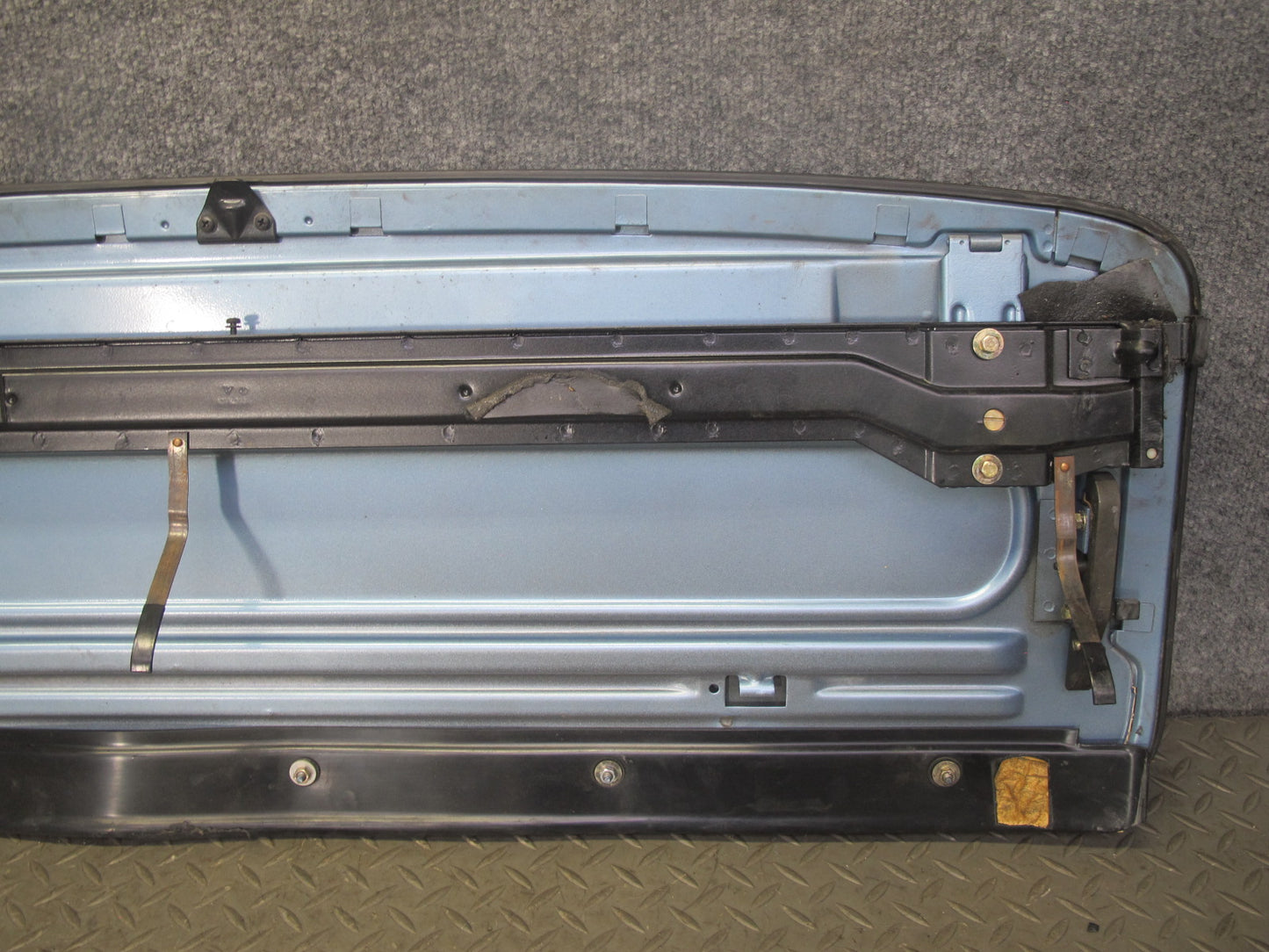 1984-1991 Porsche 928 S Upper Sunroof Moonroof Panel Cover Blue w Interior Trim