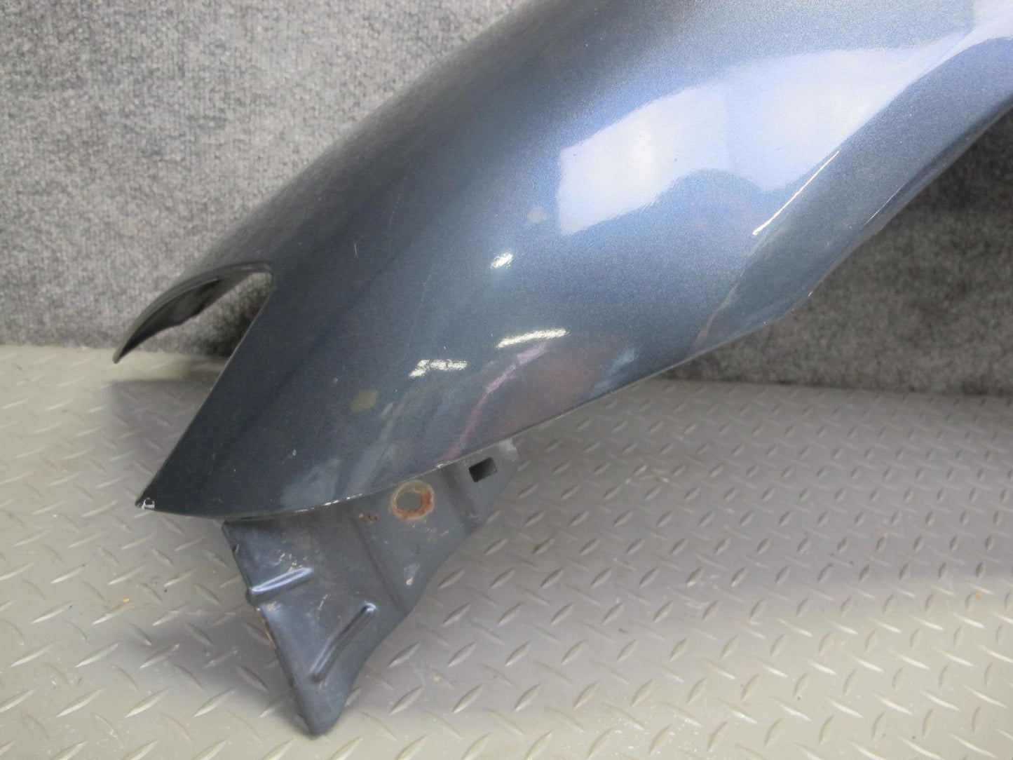 04-08 Mazda RX8 Front Left Driver Side Fender Shell Panel Cover Gray Mica OEM