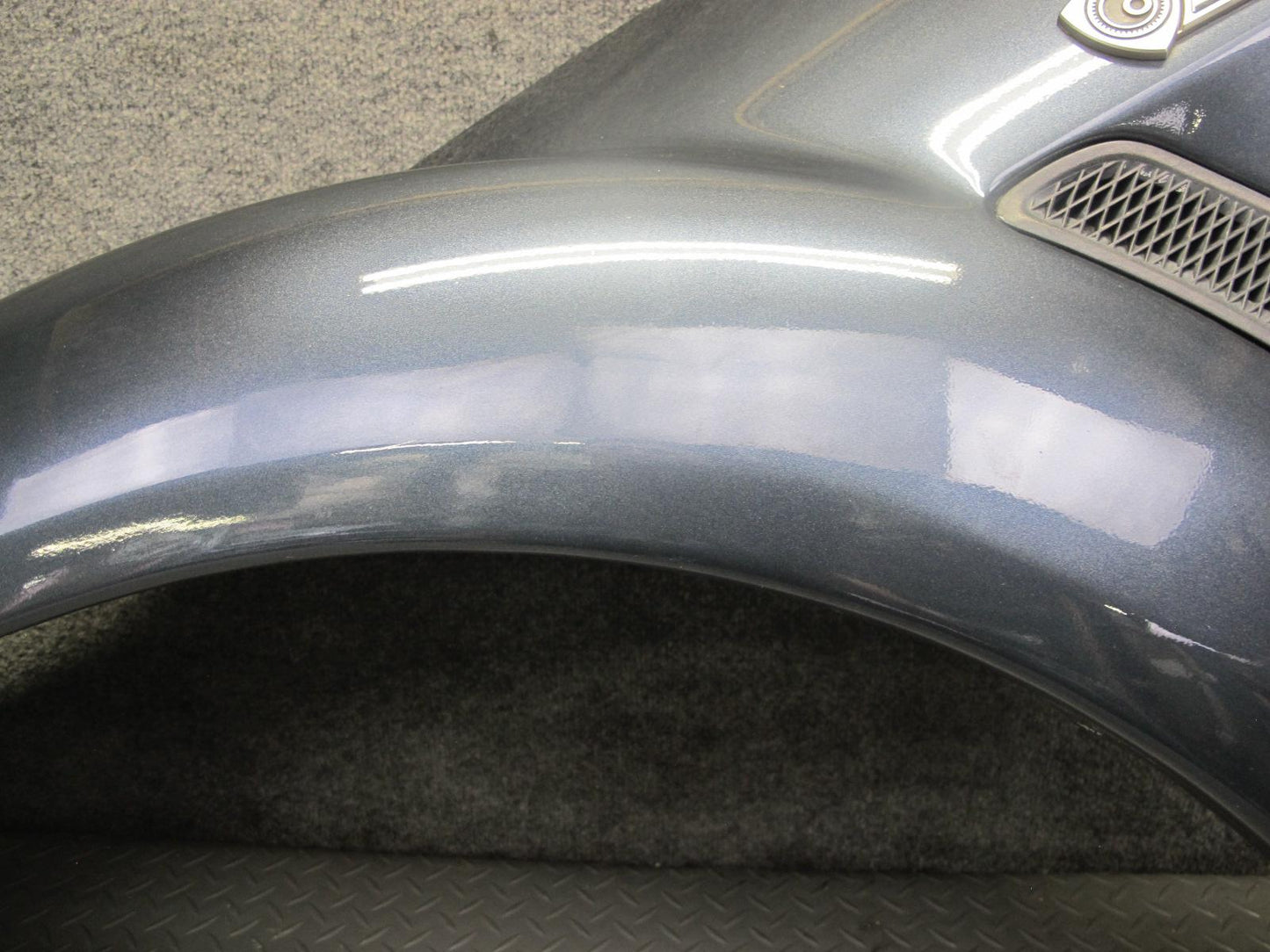 04-08 Mazda RX8 Front Left Driver Side Fender Shell Panel Cover Gray Mica OEM