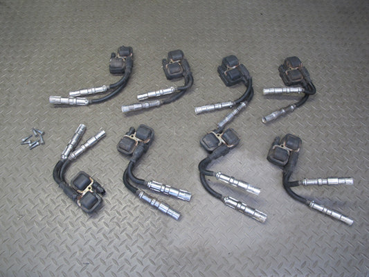 03-06 Mercedes R230 SL500 M113 Set of 8 Engine Ignition Coil 0001587803 OEM