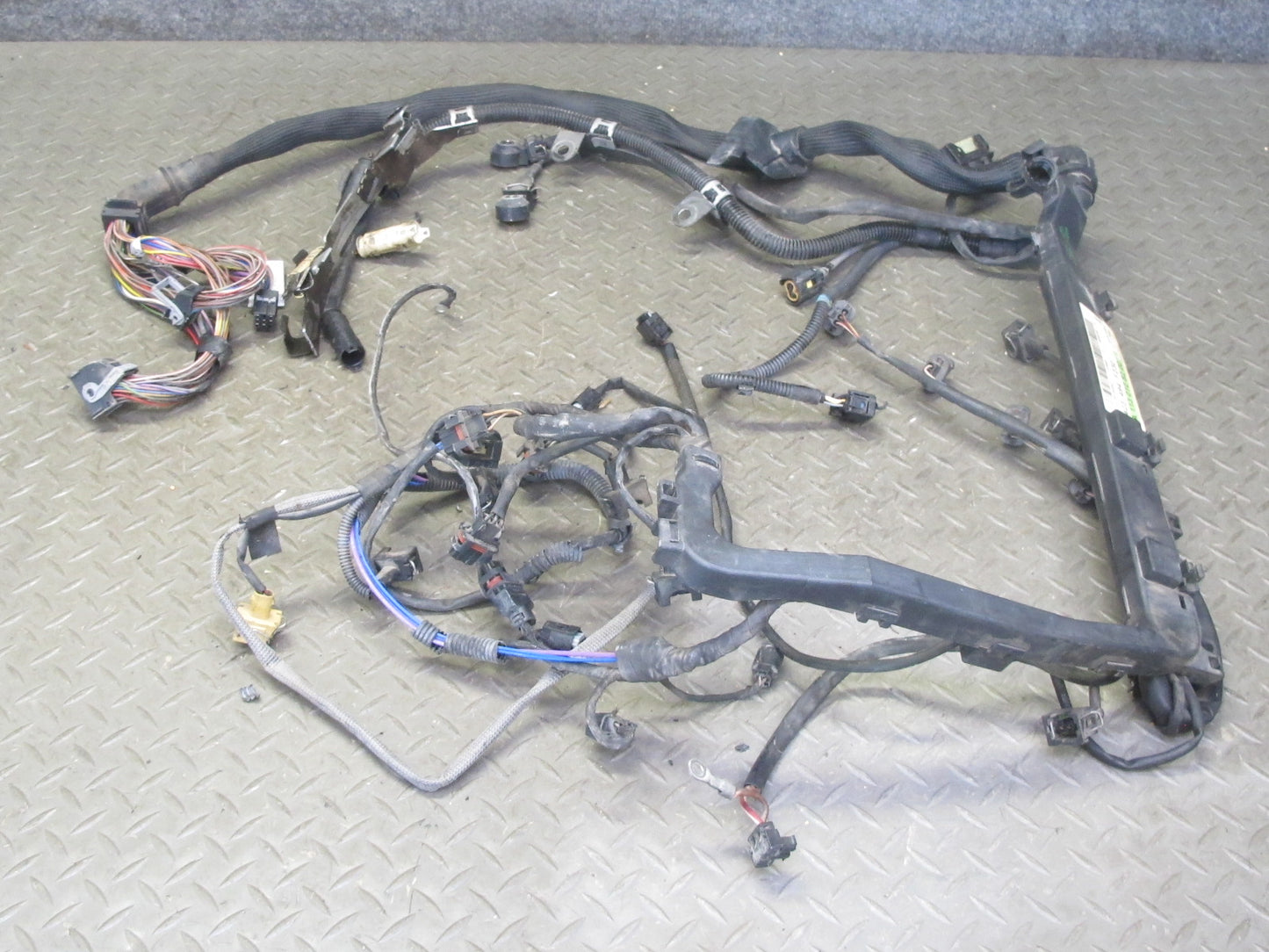 03-06 Mercedes R230 SL500 M113 Engine Motor Wire Wiring Cable Harness Set OEM