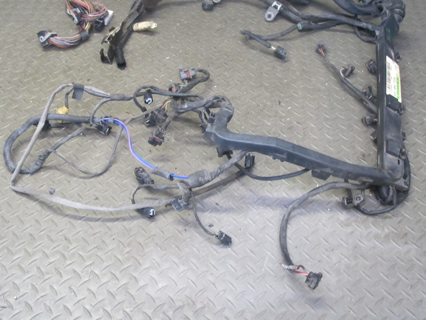 03-06 Mercedes R230 SL500 M113 Engine Motor Wire Wiring Cable Harness Set OEM