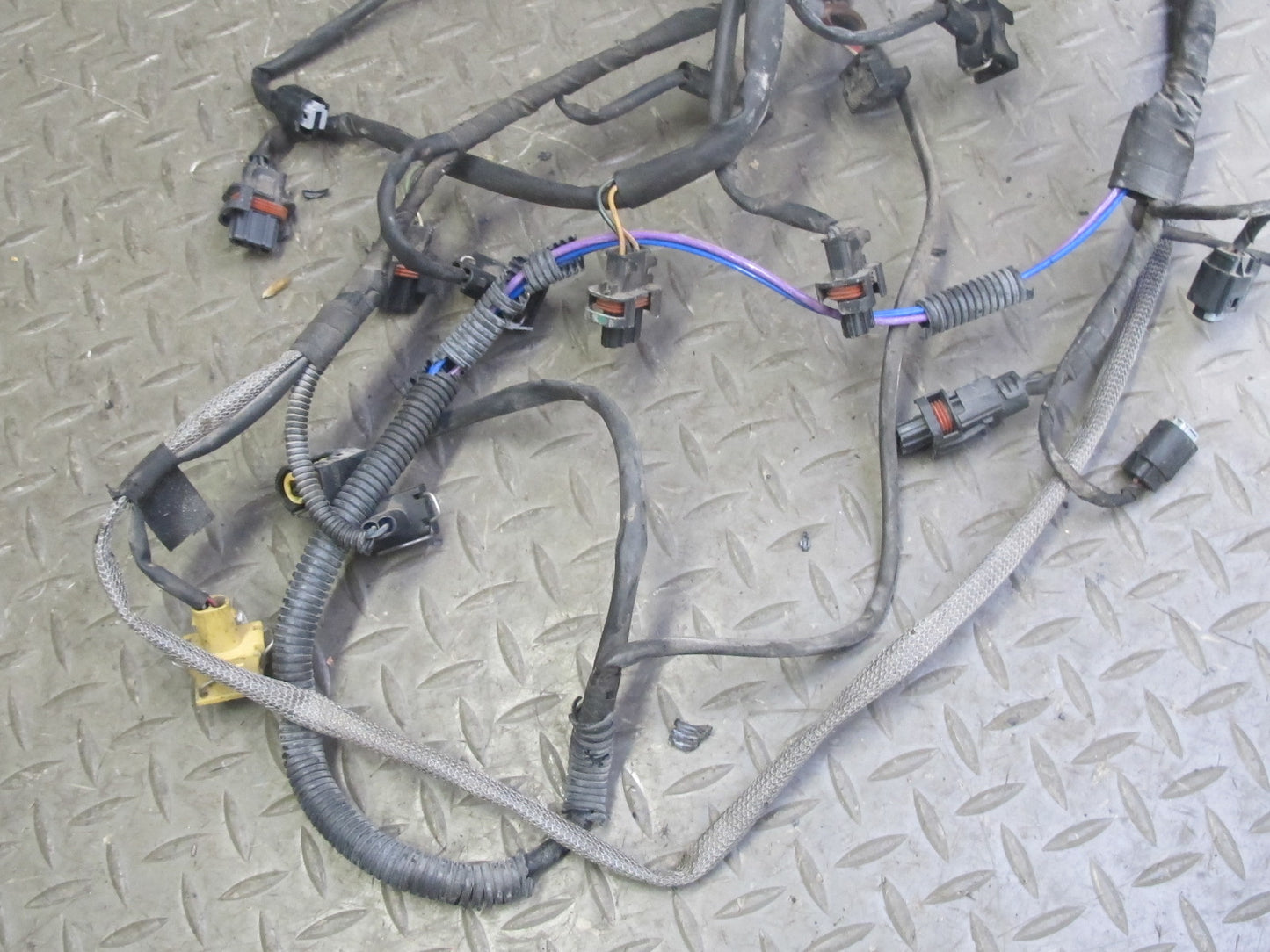 03-06 Mercedes R230 SL500 M113 Engine Motor Wire Wiring Cable Harness Set OEM