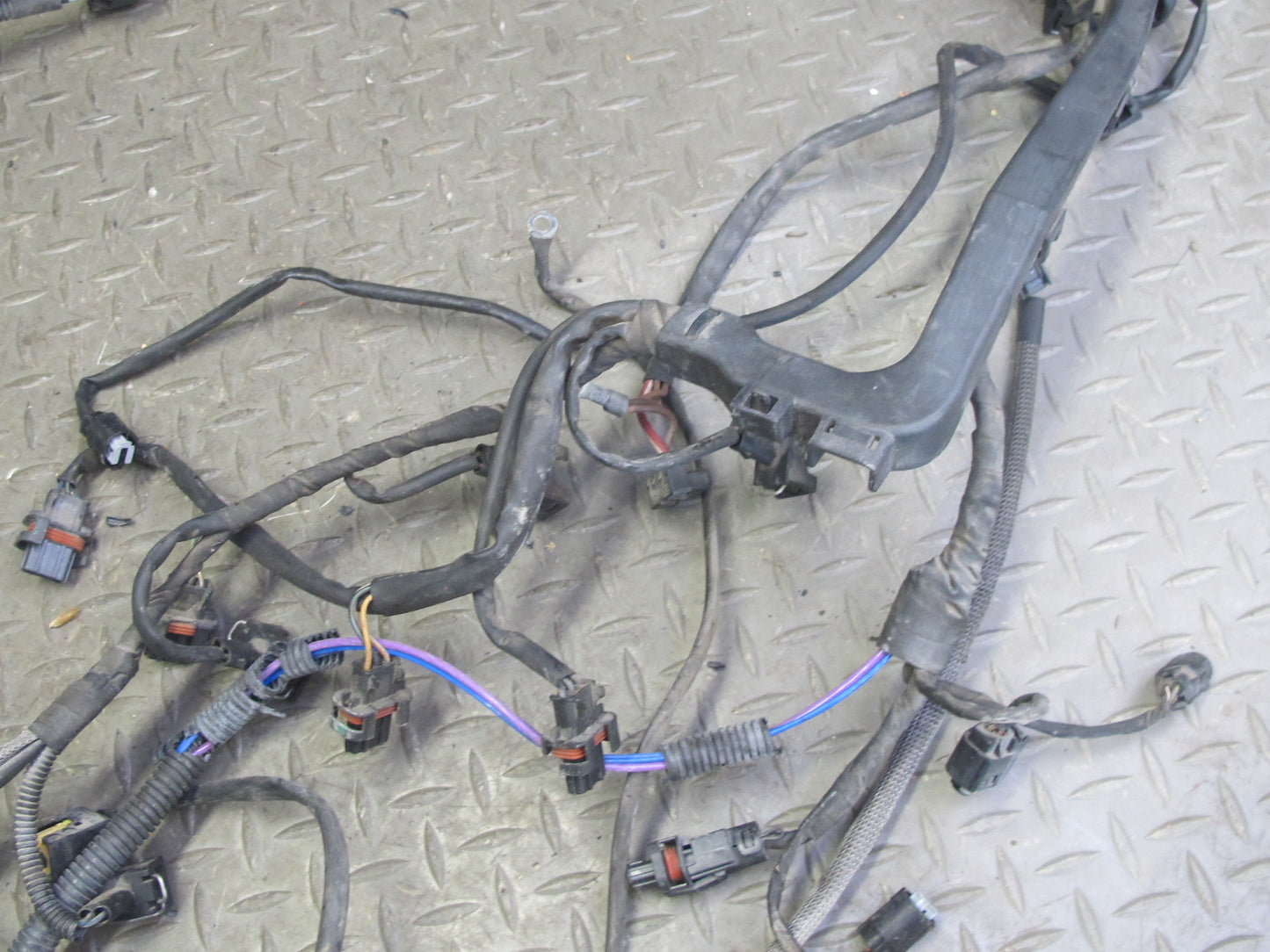 03-06 Mercedes R230 SL500 M113 Engine Motor Wire Wiring Cable Harness Set OEM