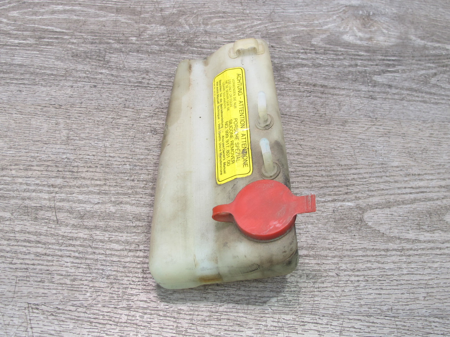 1984-1986 Porsche 928 S Windshield Washer Fluid Reservoir Tank 92862809100