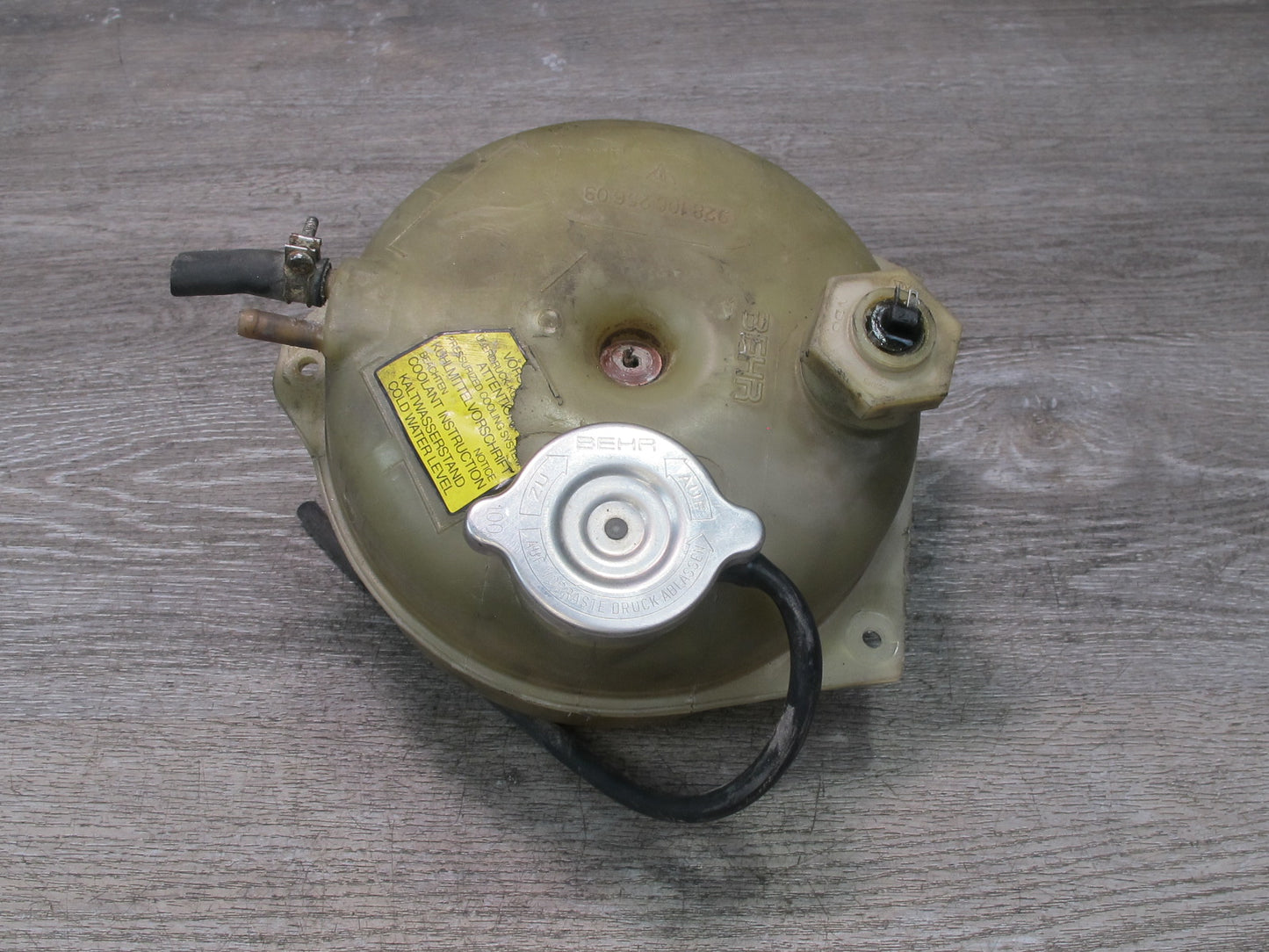 1983-1995 Porsche 928 S Engine Coolant Expansion Overflow Reservoir Bottle Tank
