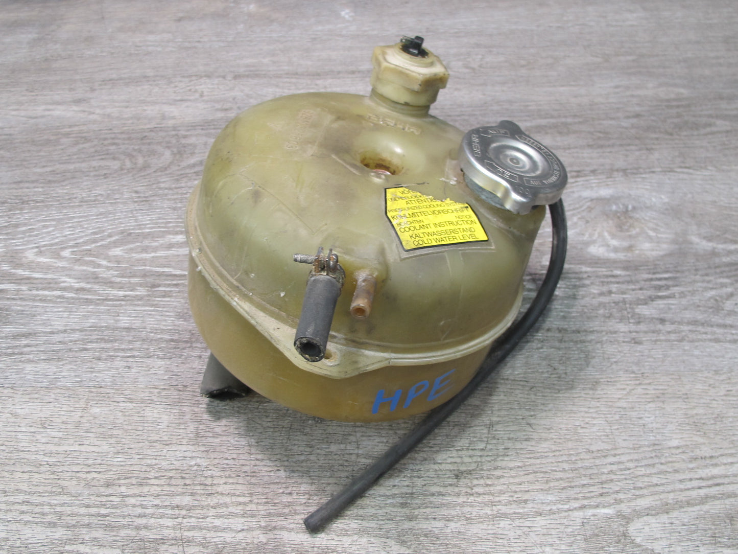 1983-1995 Porsche 928 S Engine Coolant Expansion Overflow Reservoir Bottle Tank