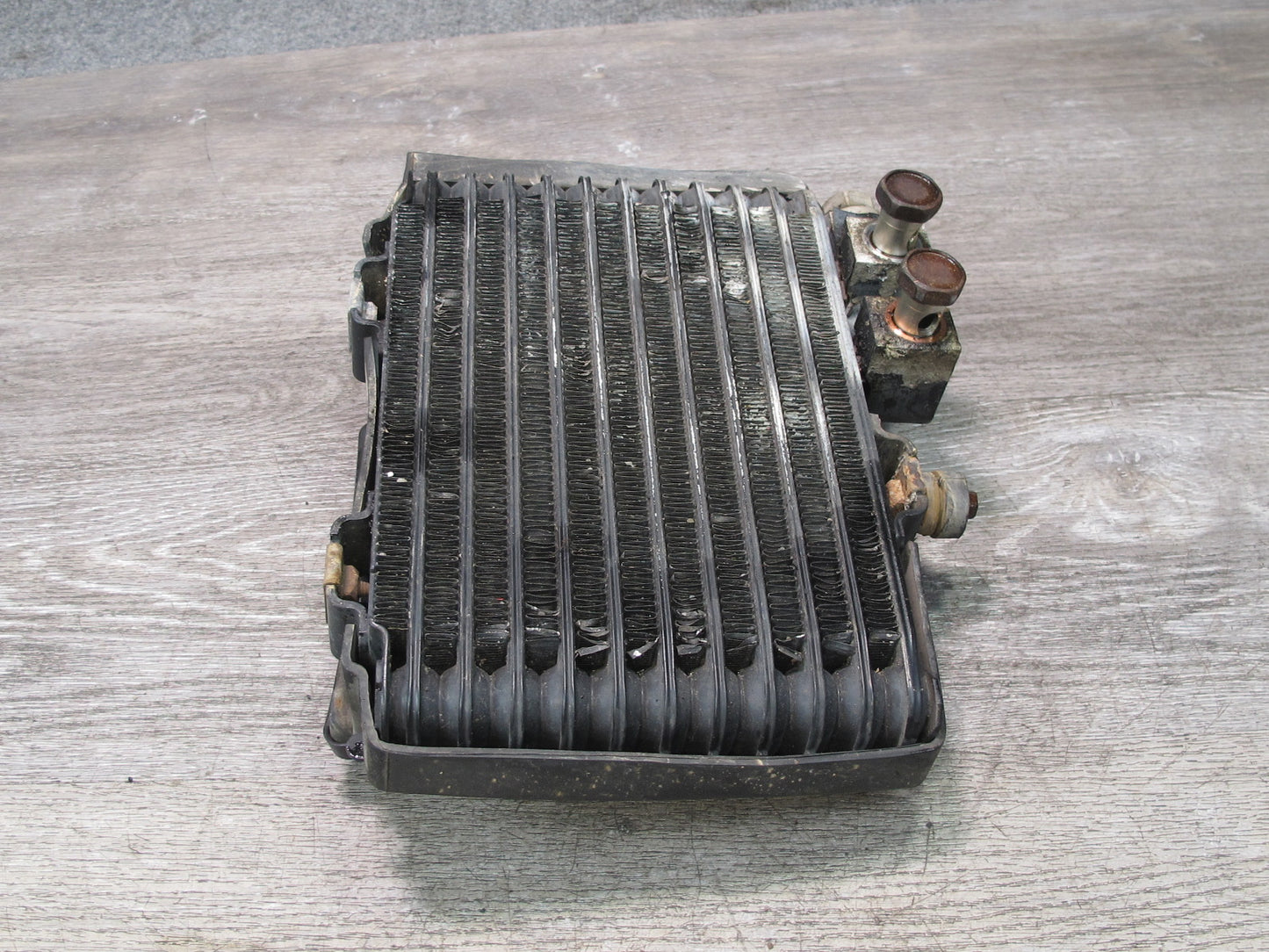 04-08 Mazda RX8 Front Left Driver Side Engine Oil Cooler Radiator OEM