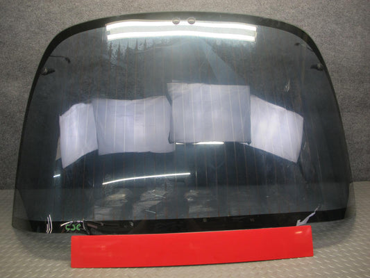 84-96 Chevrolet Corvette C4 Coupe Rear Hatch Heated Glass Window w Molding OEM