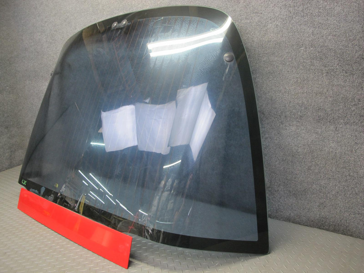 84-96 Chevrolet Corvette C4 Coupe Rear Hatch Heated Glass Window w Molding OEM