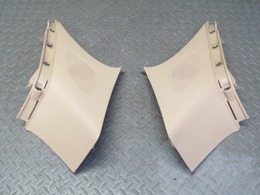 2015-2018 Porsche Macan Rear Interior D Pillar Trim Cover Panel Set of 2