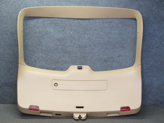 2015-2018 Porsche Macan Rear Trunk Lid Tailgate Upper & Lower Trim Panel Set