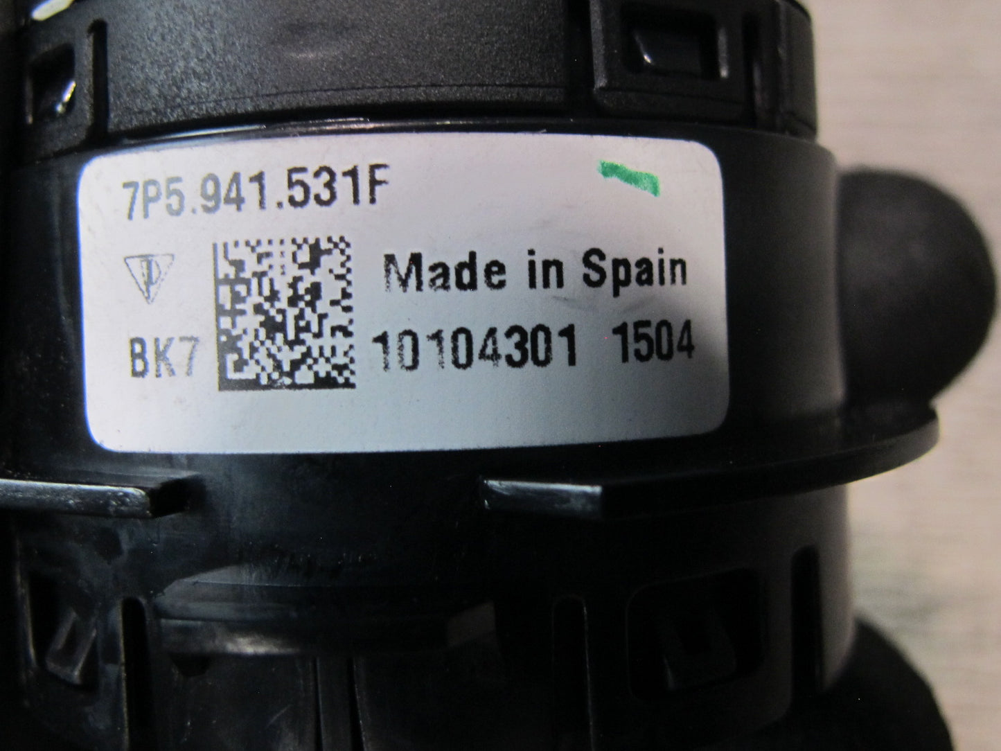 2015-2018 Porsche Macan Headlight Fog Light Lamp Switch 7P5941531F