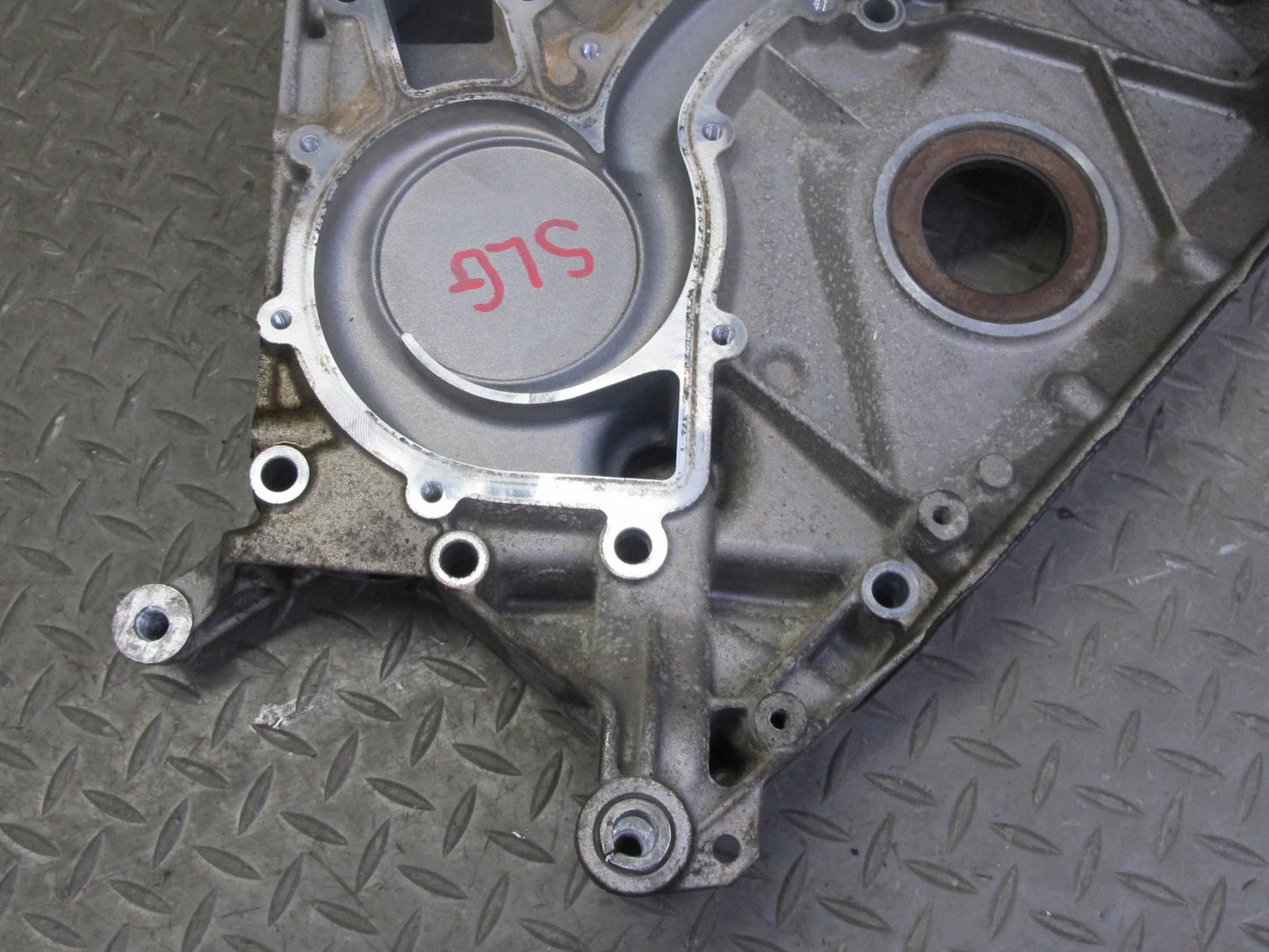 03-06 Mercedes R230 SL500 5.0L M113 Engine Motor Timing Cover OEM