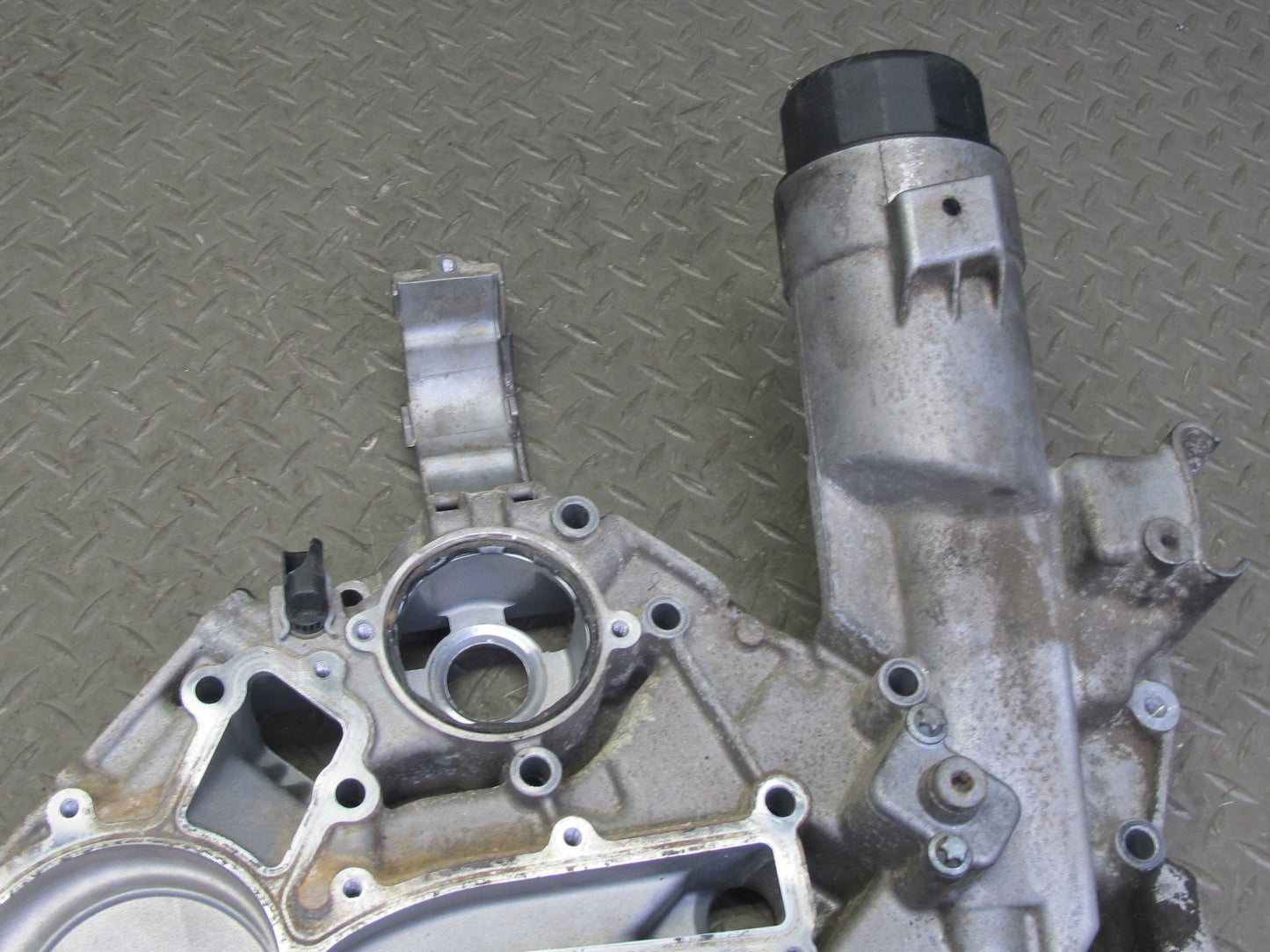 03-06 Mercedes R230 SL500 5.0L M113 Engine Motor Timing Cover OEM