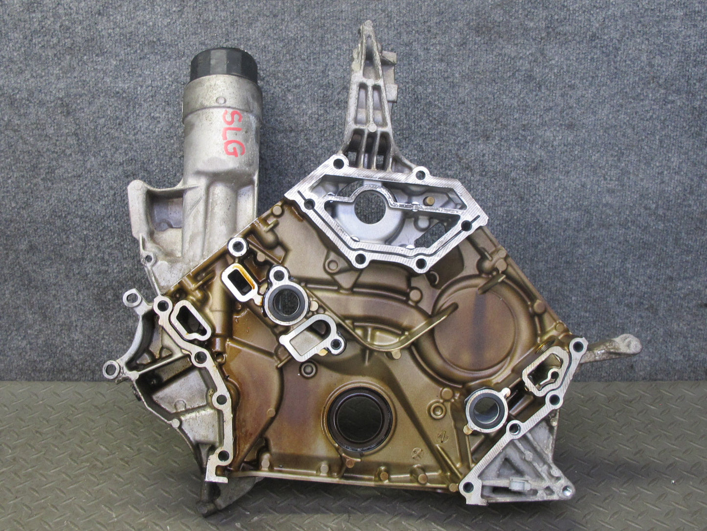 03-06 Mercedes R230 SL500 5.0L M113 Engine Motor Timing Cover OEM