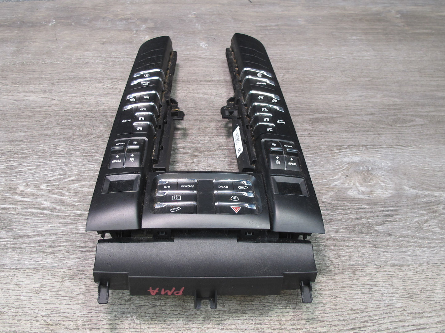 2015-2018 Porsche Macan Center Console A/C Heater Climate Control Switch Panel