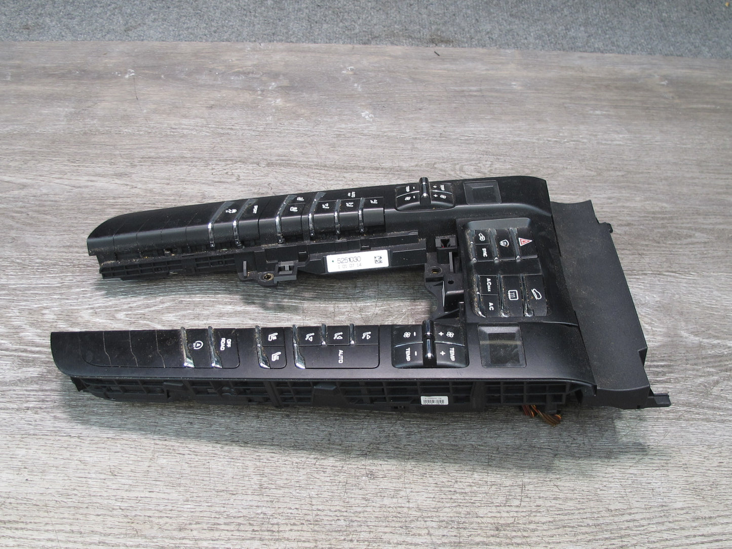 2015-2018 Porsche Macan Center Console A/C Heater Climate Control Switch Panel