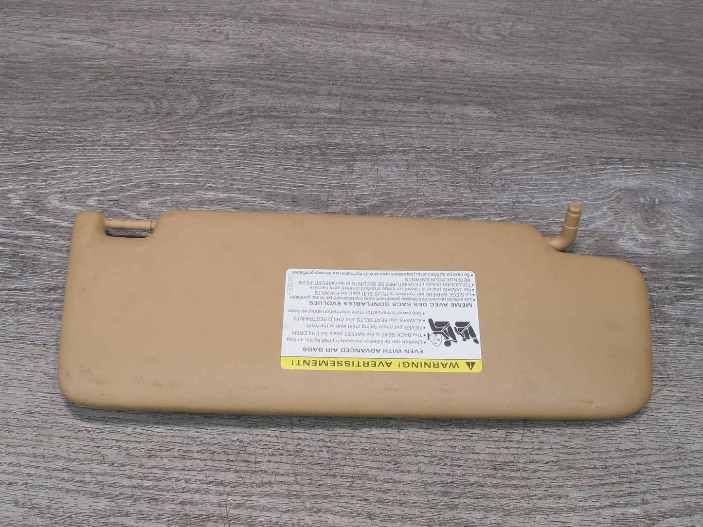 2015-2018 Porsche Macan Front Left & Right Sun Visor Set of 2