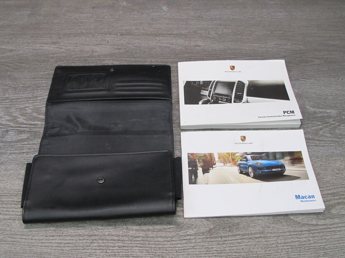2015 Porsche Macan Owners User Operator Guide Manual Book Set w Case