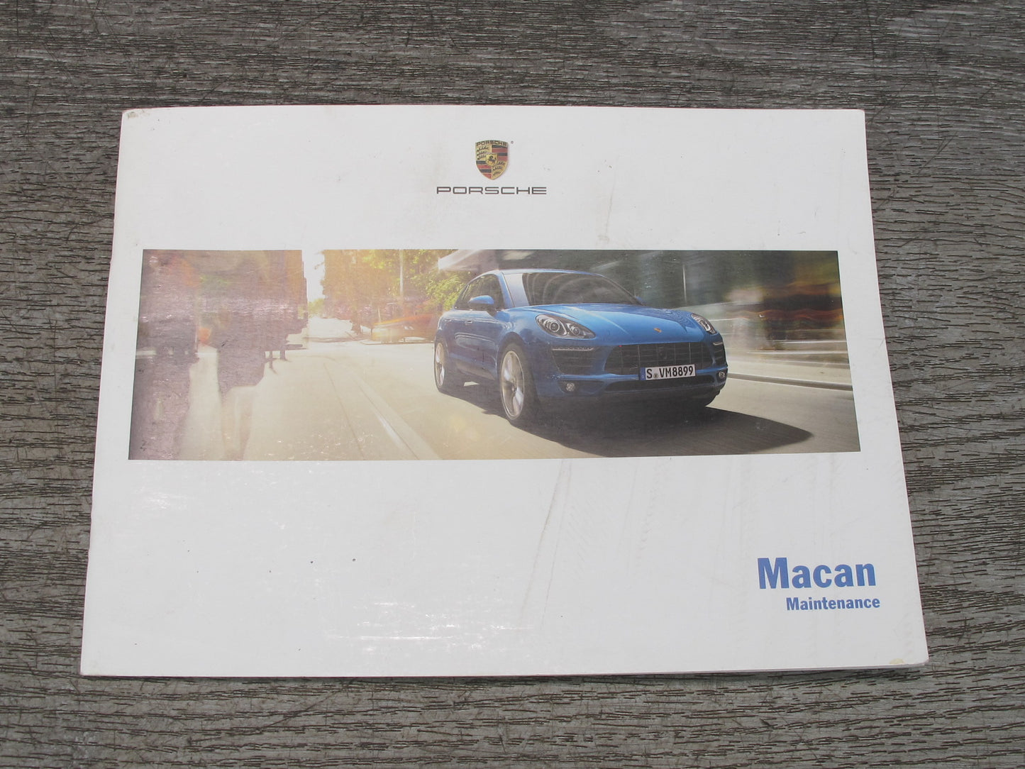 2015 Porsche Macan Owners User Operator Guide Manual Book Set w Case