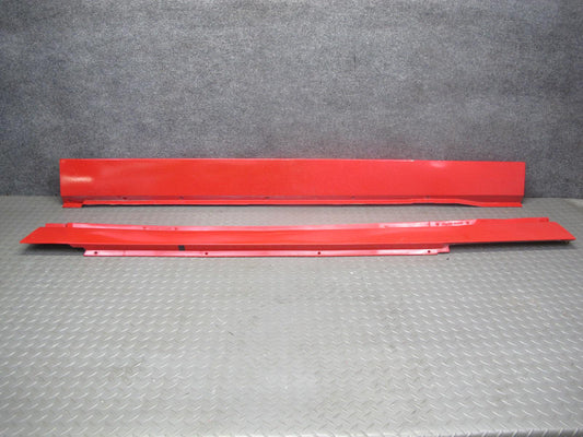 84-96 Chevrolet Corvette C4 Left & Right Side Skirt Rocker Panel Molding Set OEM