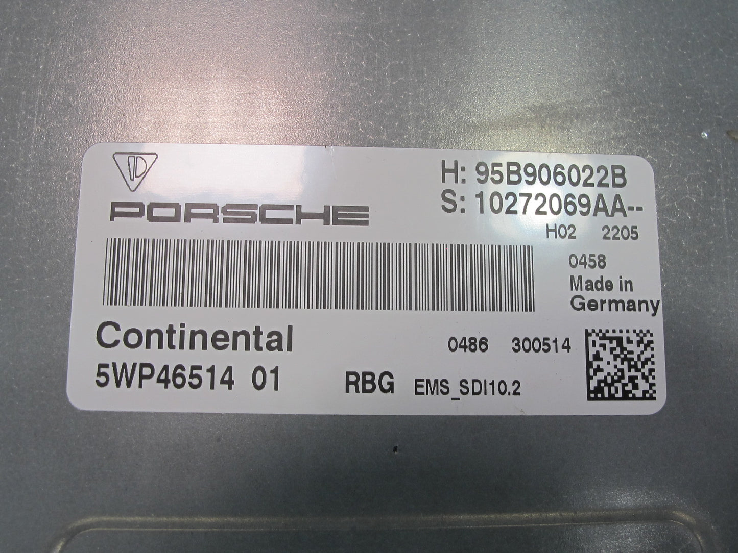 15-18 Porsche Macan 95B 3.0L Ctma Engine ECU DME Body BCM BCU Ignition Lock Set