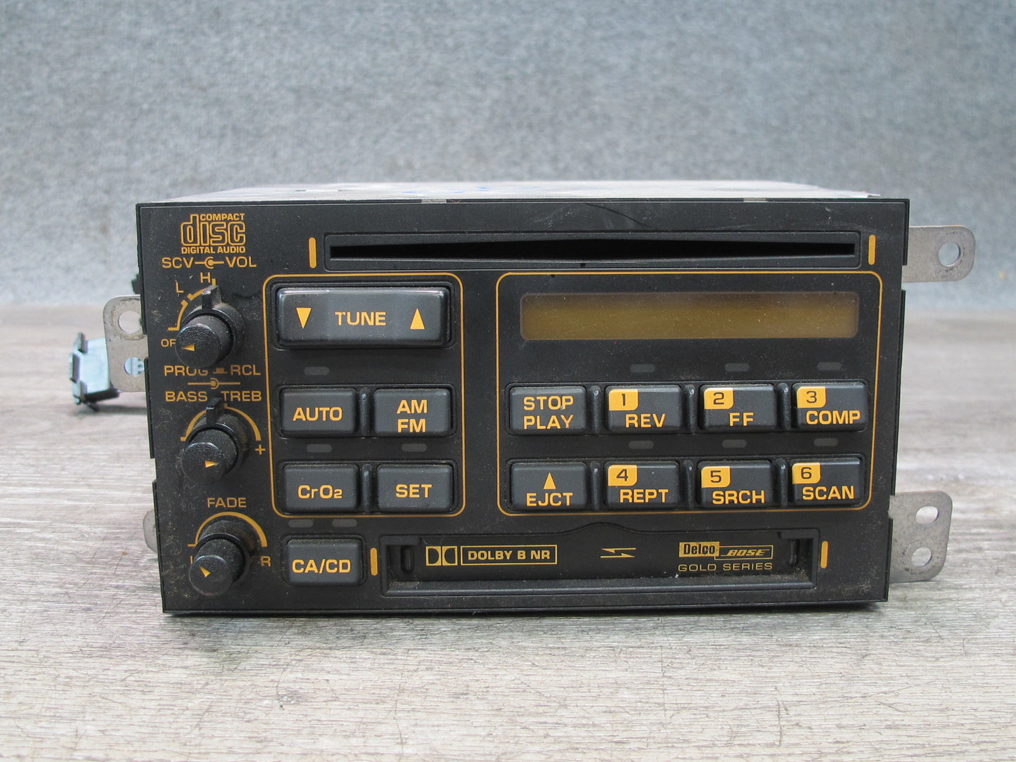 92-93 Chevrolet Corvette C4 Cassette Radio CD Player Receiver Head Unit Bose OEM