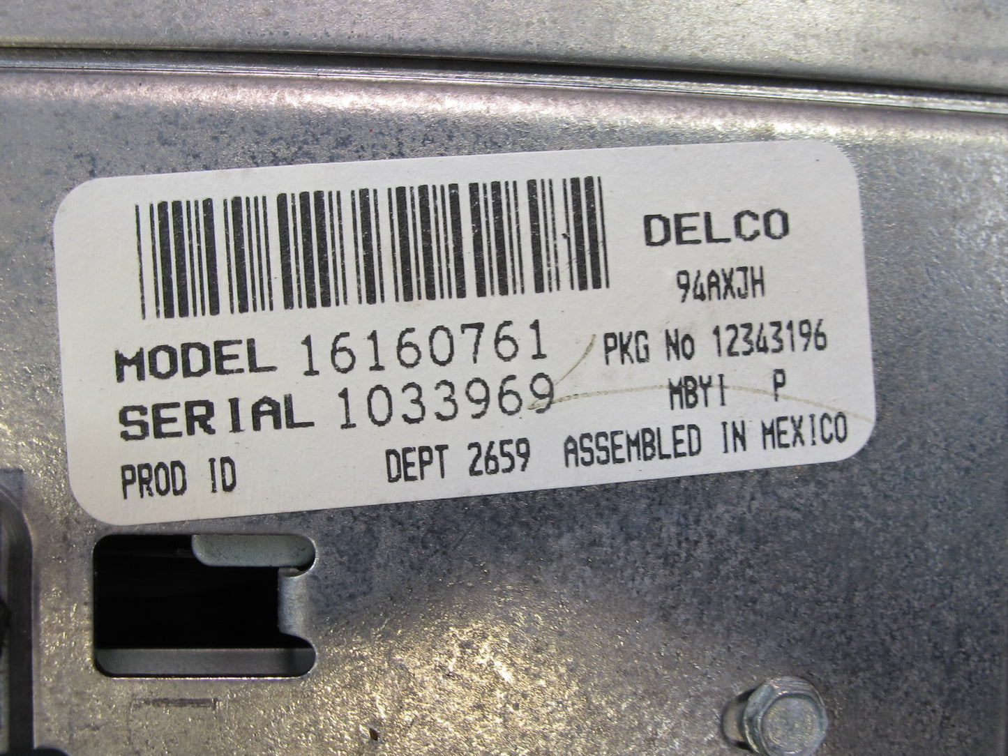 92-93 Chevrolet Corvette C4 Cassette Radio CD Player Receiver Head Unit Bose OEM