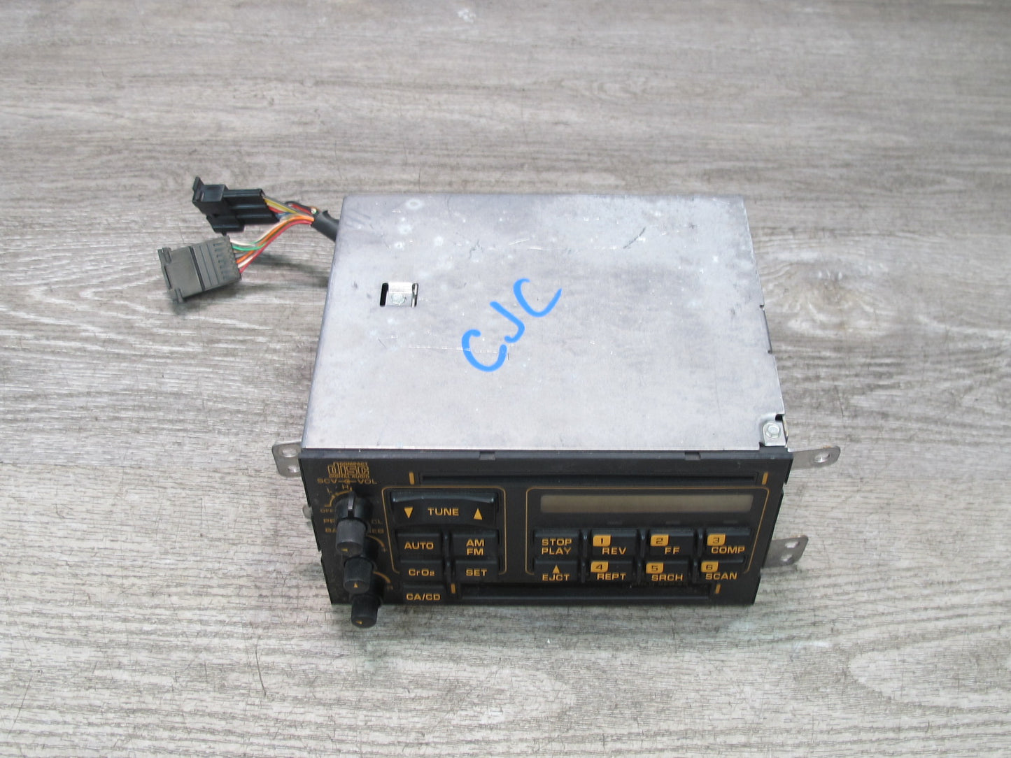 92-93 Chevrolet Corvette C4 Cassette Radio CD Player Receiver Head Unit Bose OEM