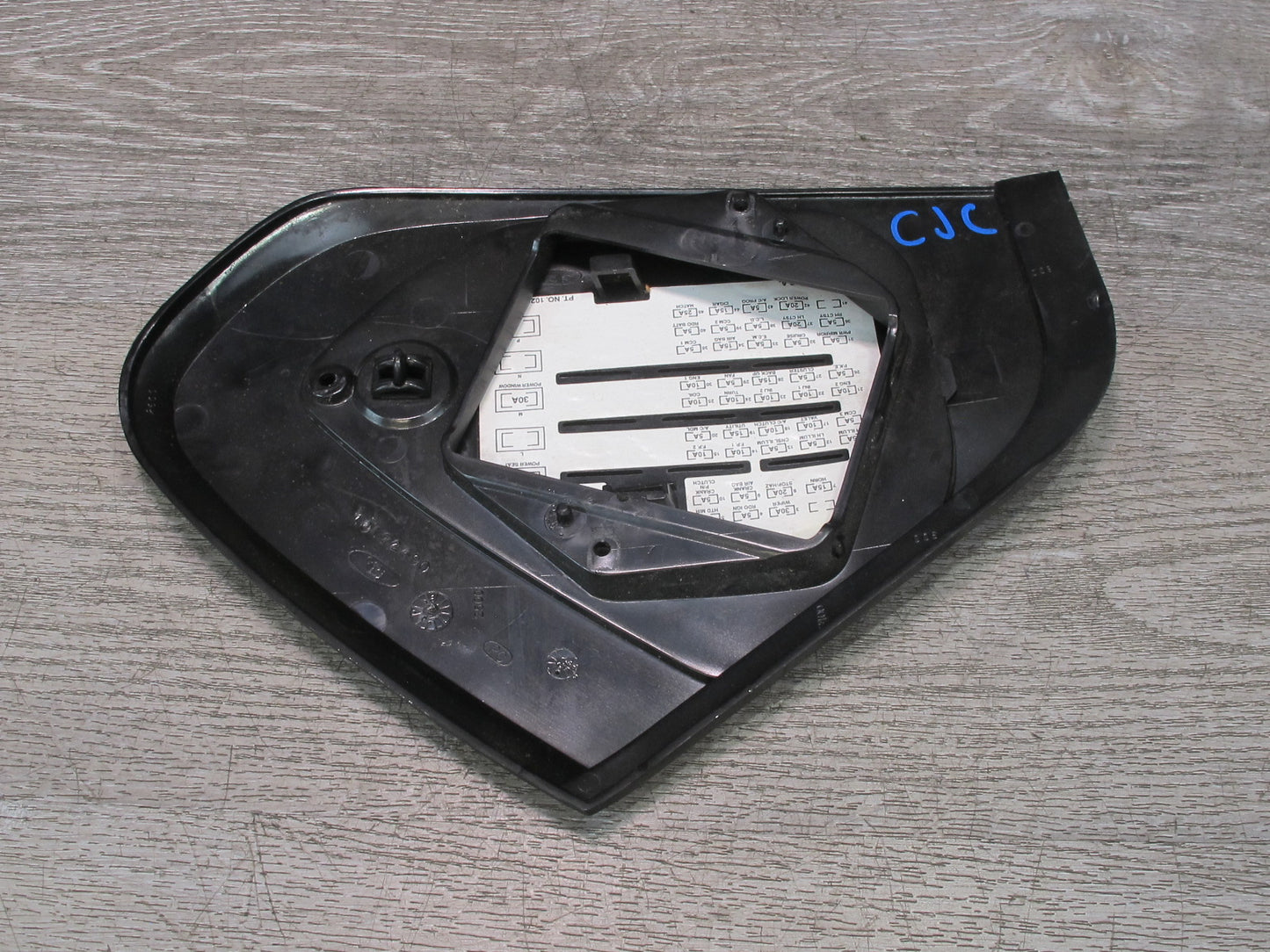 90-93 Chevrolet Corvette C4 Dashboard Right Side Trim Panel Fuse Box Cover OEM