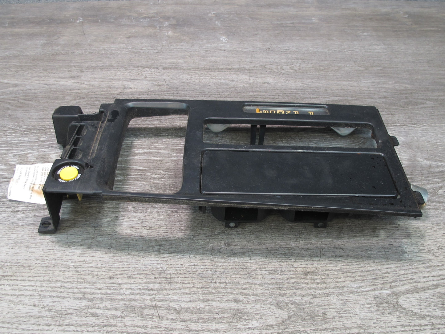 92-93 Chevrolet Corvette C4 A/T Center Console Shifter Trim w CUP Holder OEM