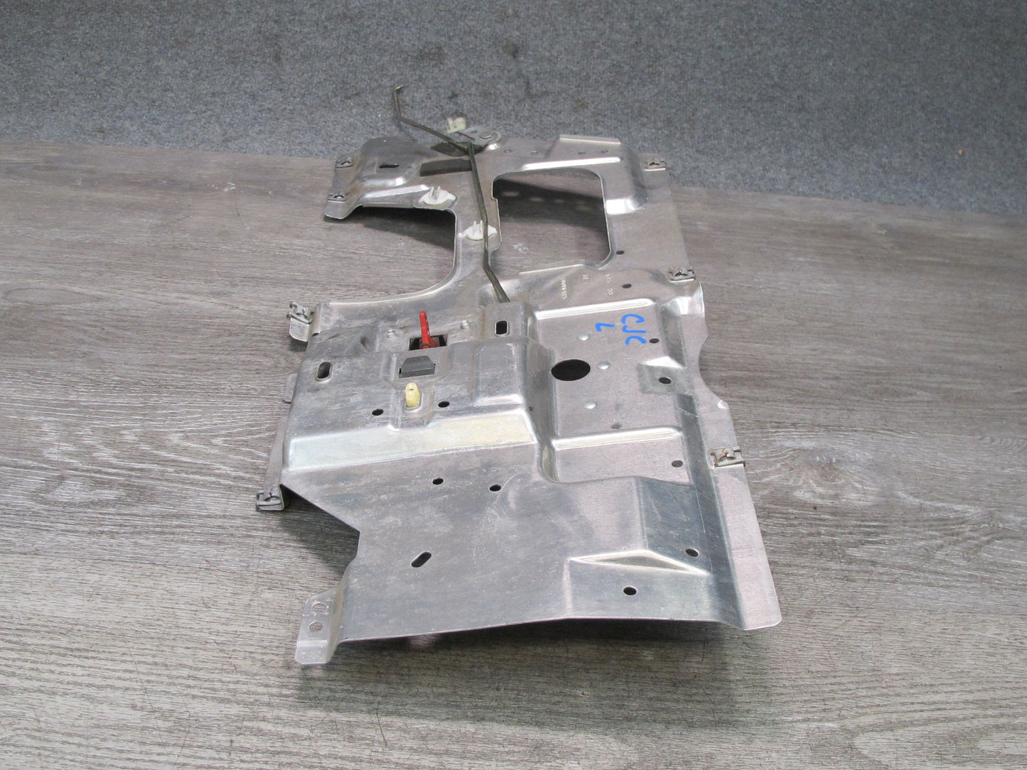 90-93 Chevrolet Corvette C4 Left Inner Door Mounting Panel w Handle OEM