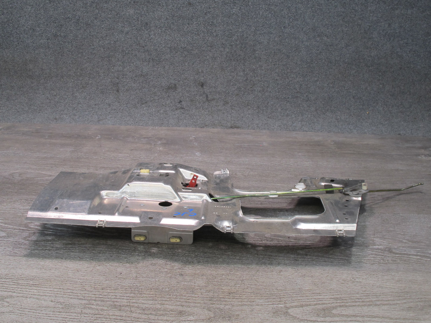 90-93 Chevrolet Corvette C4 Left Inner Door Mounting Panel w Handle OEM