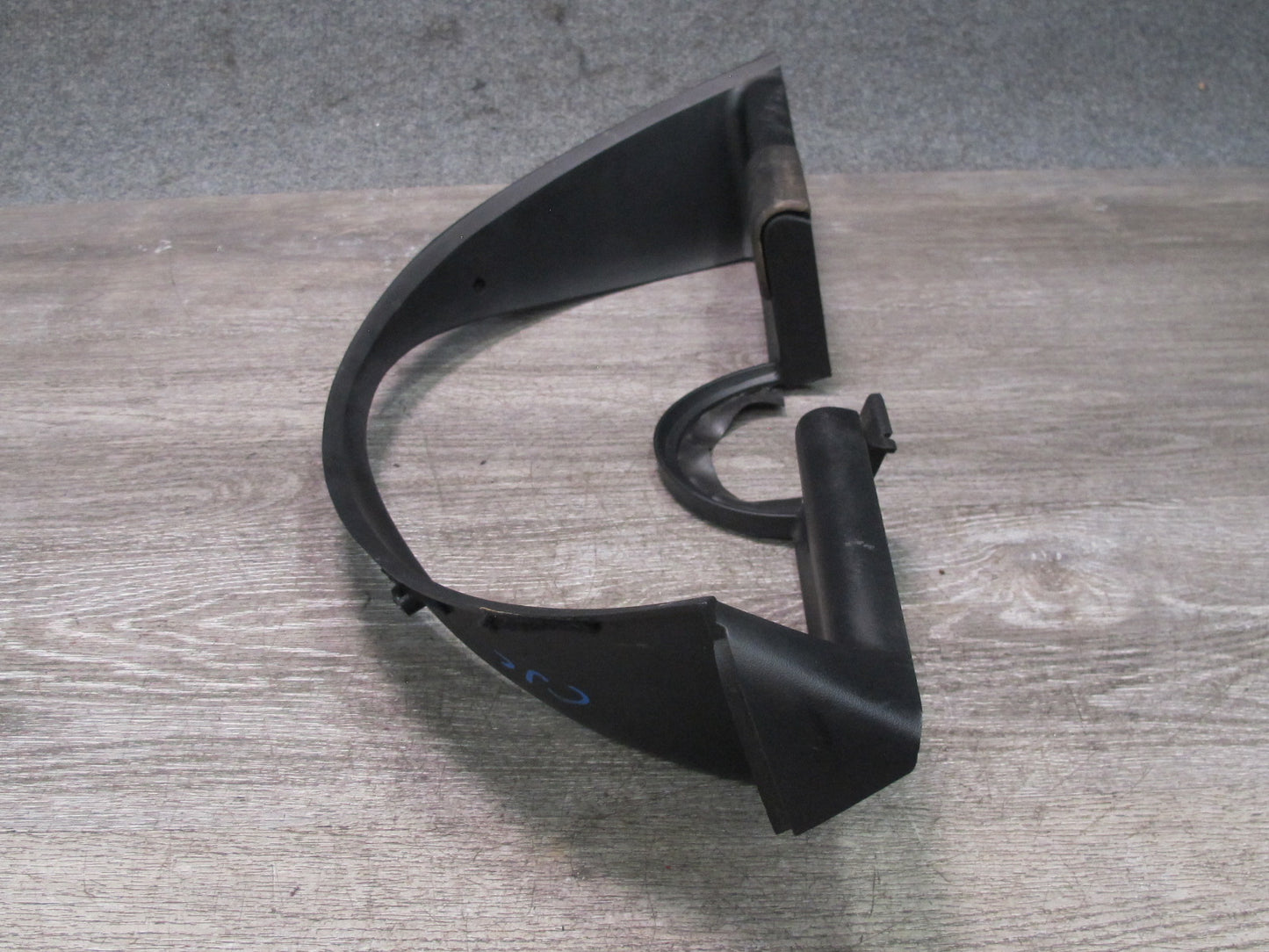 90-95 Chevrolet Corvette C4 Instrument Cluster Speedometer Trim Panel Black OEM