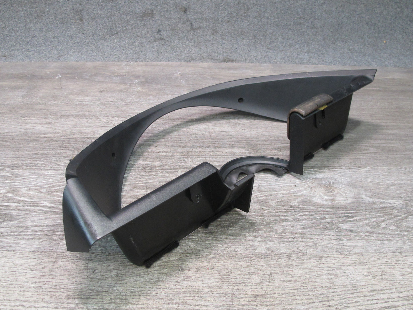 90-95 Chevrolet Corvette C4 Instrument Cluster Speedometer Trim Panel Black OEM