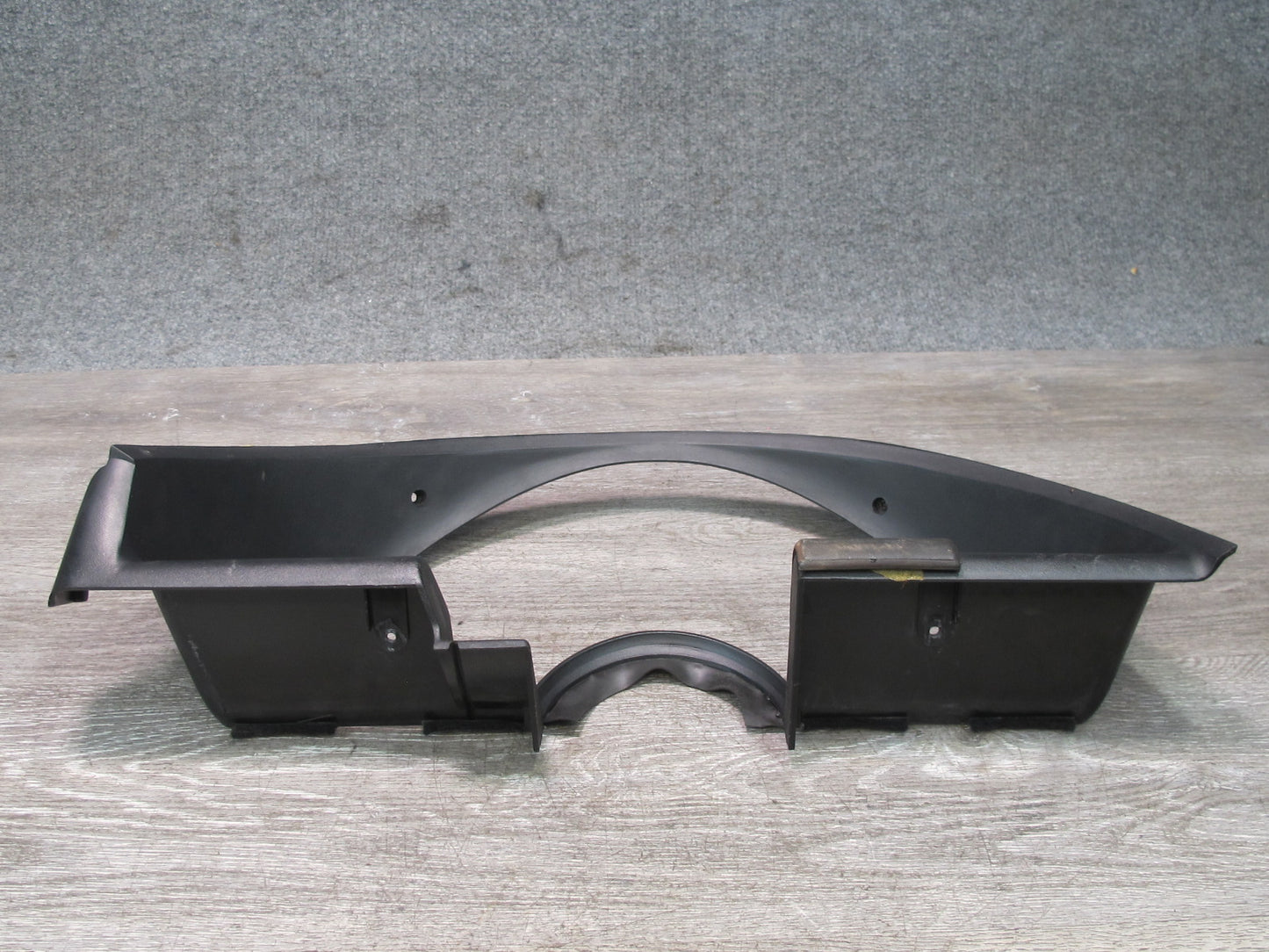 90-95 Chevrolet Corvette C4 Instrument Cluster Speedometer Trim Panel Black OEM