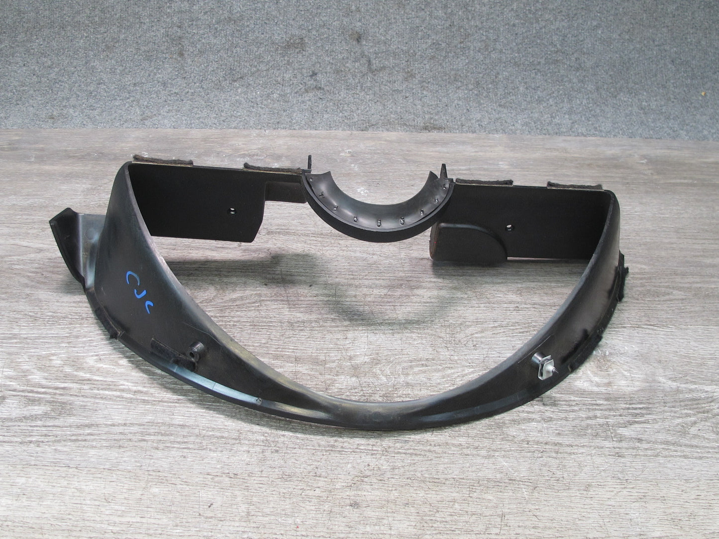 90-95 Chevrolet Corvette C4 Instrument Cluster Speedometer Trim Panel Black OEM