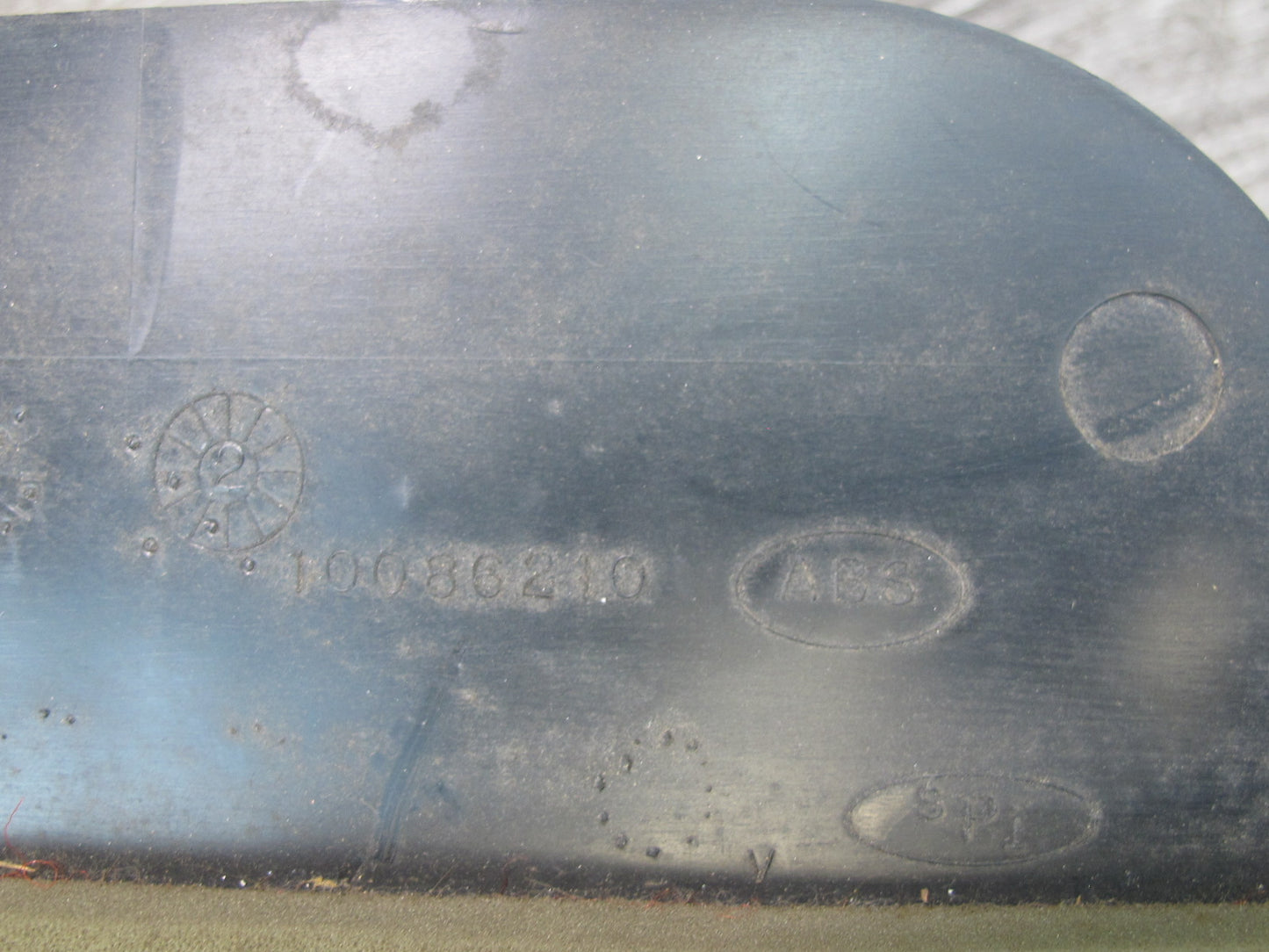 90-93 Chevrolet Corvette C4 Under Dash Front Right Lower Trim Panel 10086210 OEM