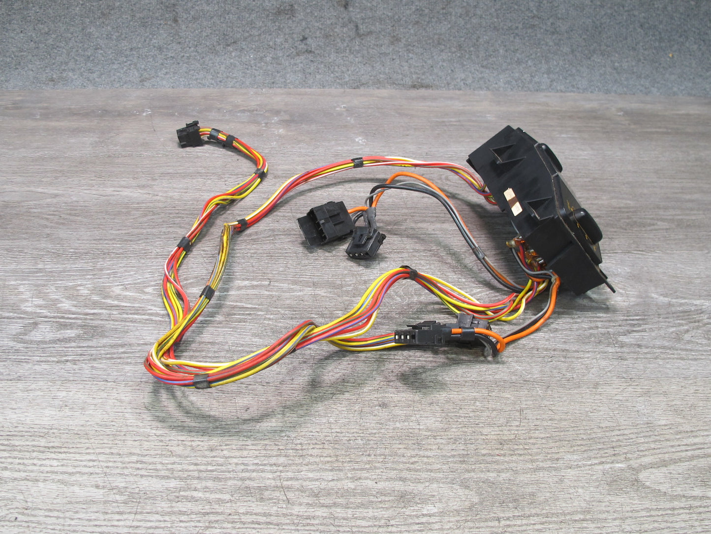 92-93 Chevrolet Corvette C4 Front Left & Right Seat Switch w Wiring 10161842 OEM