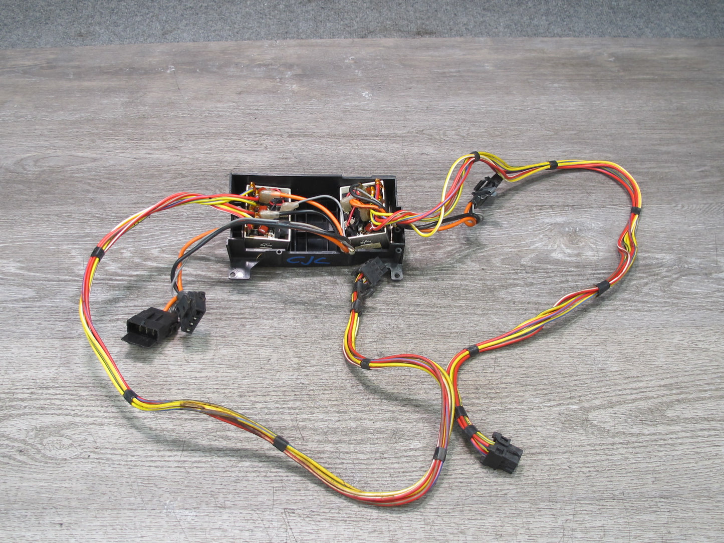 92-93 Chevrolet Corvette C4 Front Left & Right Seat Switch w Wiring 10161842 OEM