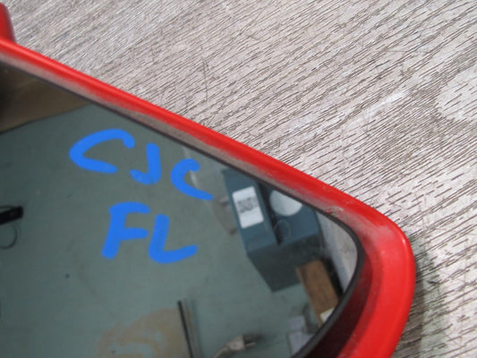88-96 Chevrolet Corvette C4 Left Door Heated Side View Power Mirror RED OEM