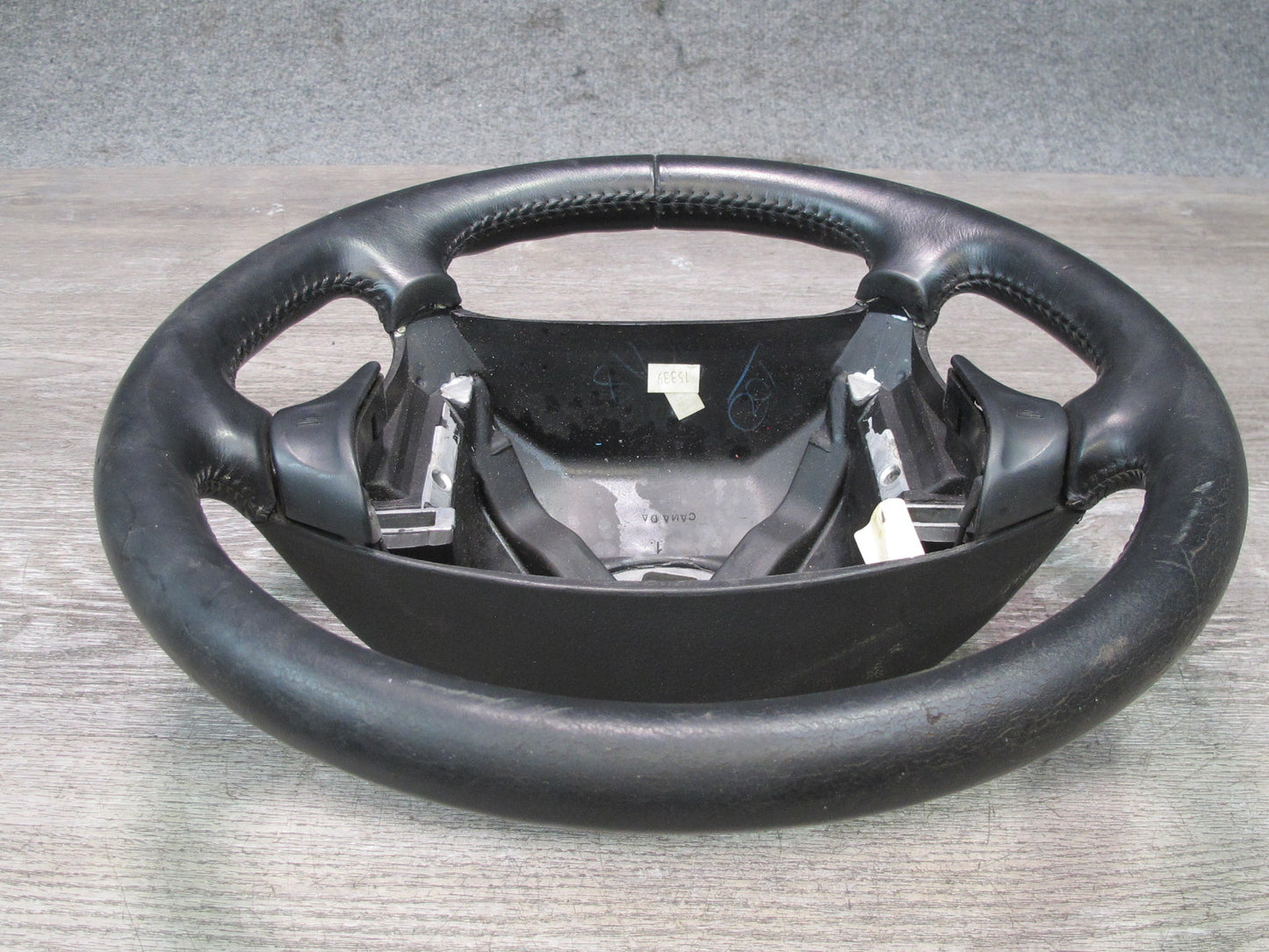 90-93 Chevrolet Corvette C4 4-SPOKE Leather Steering w Horn Buttons 10201320 OEM