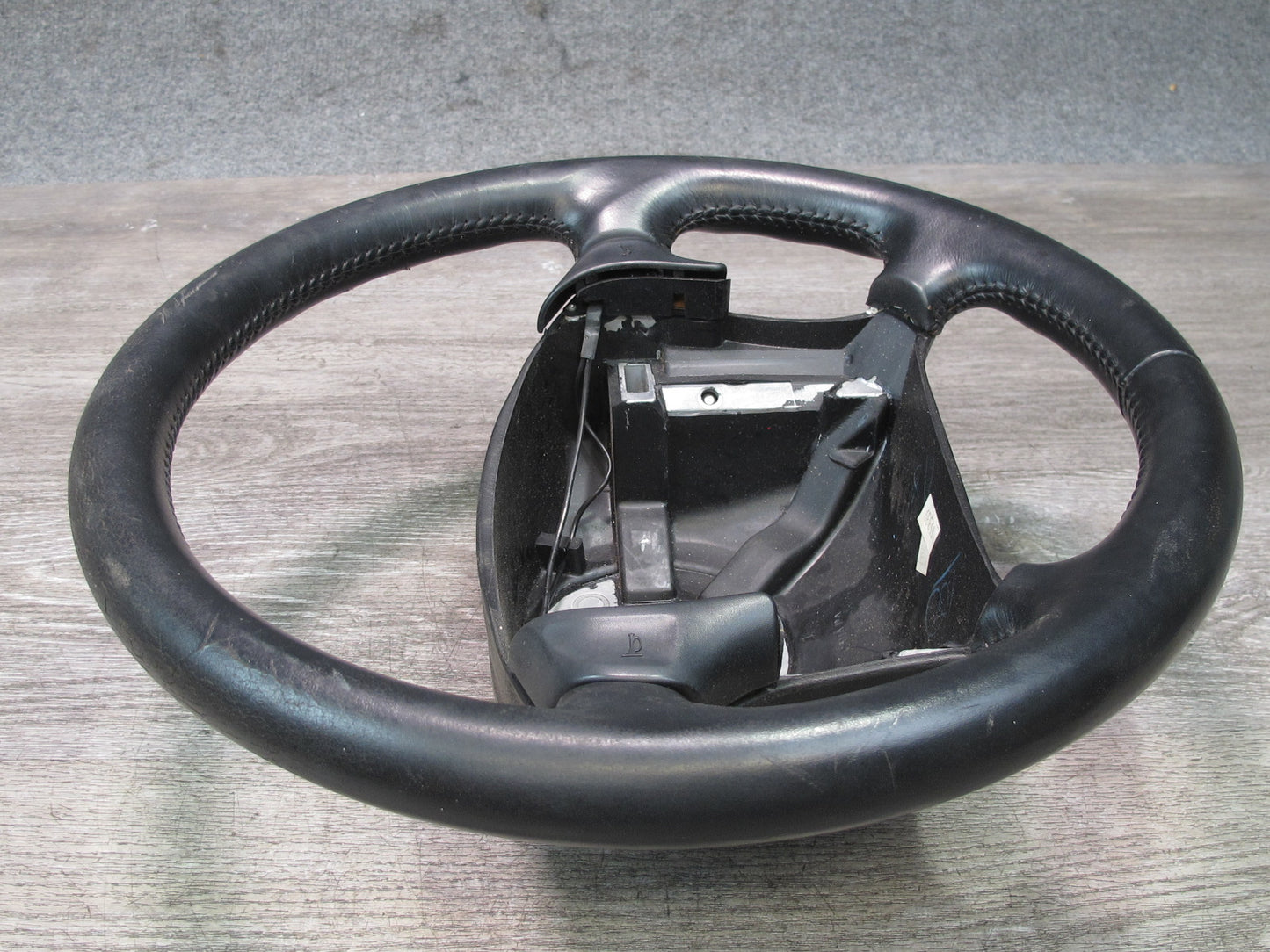 90-93 Chevrolet Corvette C4 4-SPOKE Leather Steering w Horn Buttons 10201320 OEM